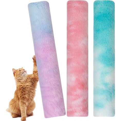 Lot de 3 Jouets pour Chat à l'Herbe à Chat Bio – 37cm Coussins Kicker en Peluche Douce, Jouet Interactif à Mâcher et à Câliner pour Chats et Chatons d’Intérieur (1/5)