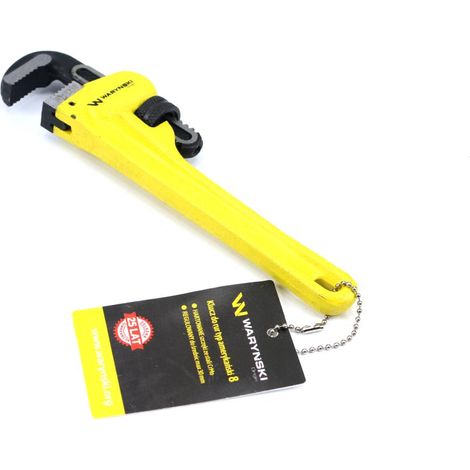 Chiave per tubi tipo americano da 8" con ganasce rinforzate in CrMo, diametro massimo 30 mm Waryński (1/3)