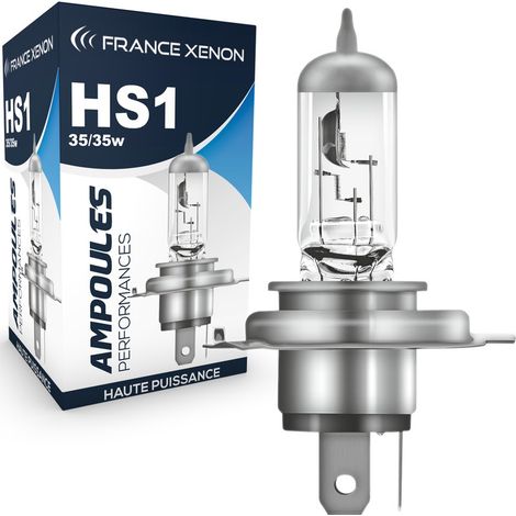 Ampoule HS1 35/35W 12V Halogène ORIGINE PX43t - FRANCE-XENON - Moto (1/3)