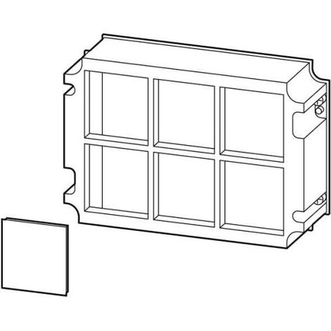 Cadre support obturateur pour découpe d'instrument de mesure 96x96 mm 000002316 EATON HBA 4344