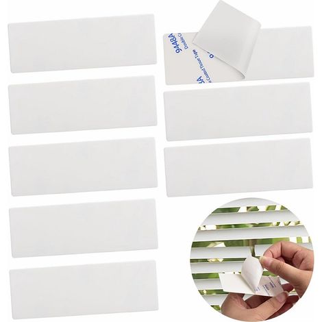 Pastilles adhésives prédécoupées en silicone 3M, pastilles adhésives en silicone givrées à forte adhérence, pastilles en caoutchouc de silicone noir et blanc (1/5)