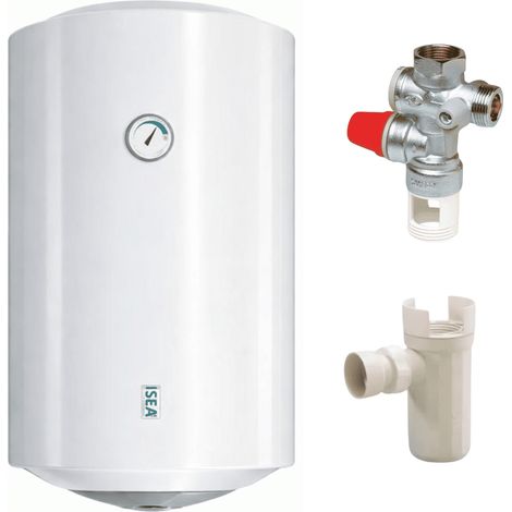 Pack chauffe eau électrique 150 litres Isea Ferroli + groupe  + siphon