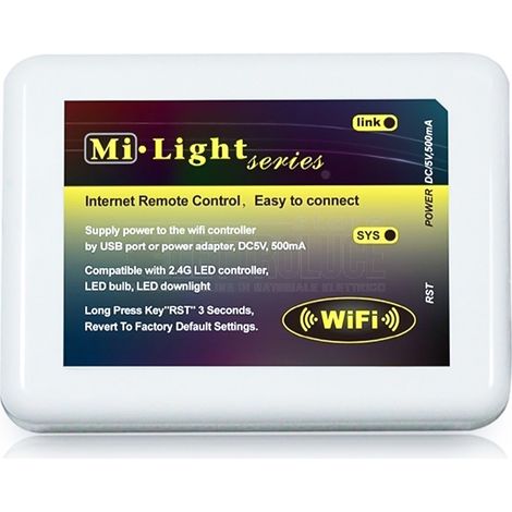 Modulo collegamento Wireless Controller Striscia Led rgb wifi 2.4Ghz Smarphone (1/5)