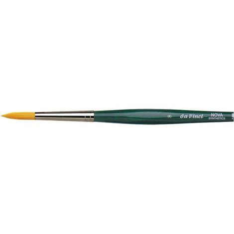 Pinceau rond pour aquarelle - Fibres synthétiques - Da Vinci - Cosmotop Nova - 8 - série 5570 (1/2)
