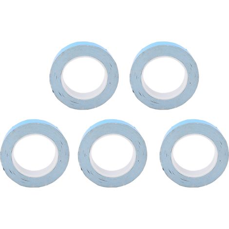 Ruban adhésif thermique double face 0,2 mm, 27 mm x 25 m, dissipation de chaleur et isolation, lot de 2 (1/5)