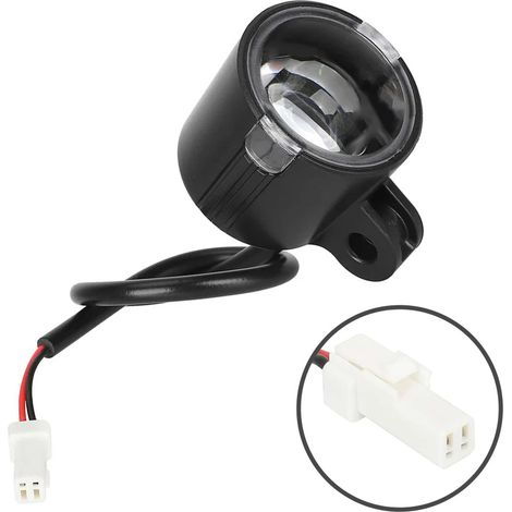 Replacement parts for original headlights with wiring for 4Elite electric scooters (1/4)