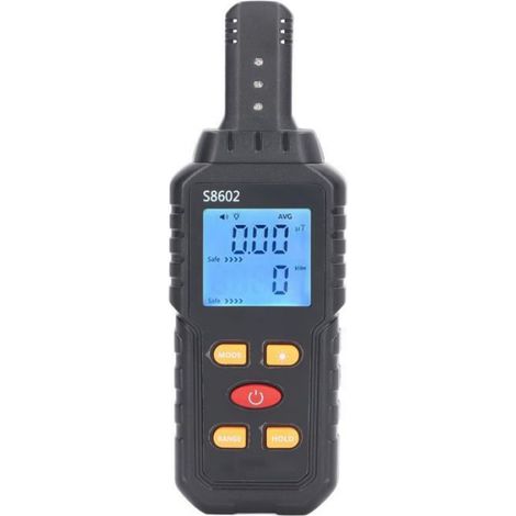 Détecteur EMF - Champ Électrique et Magnétique 5 Hz à 3500 Hz - Mesure Simultanée Double Mode - Pour Maison Bureau Industrie - 1 Pièce (1/3)