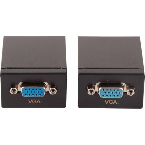 Lot 60m VGA RJ45 Émetteur Récepteur Câble Ethernet CAT 5/6 Extension (1/5)