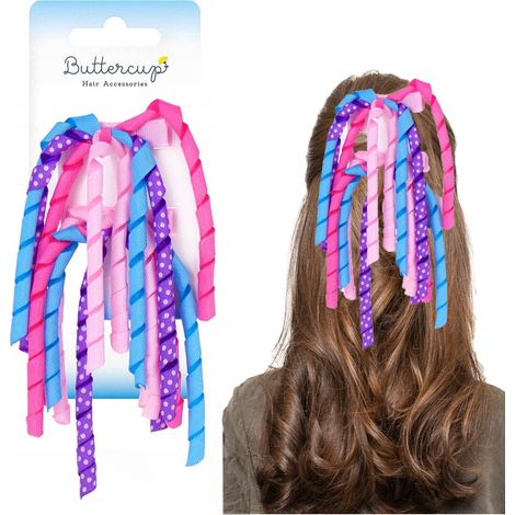 BC Ornamenti Colorati Grandi Fermagli per Capelli Forcine per Ragazze Accessori 2 (1/5)