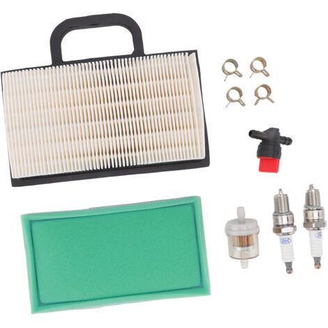 Rasenmäher-Ersatzteile-Set, Luftfilter & Zündkerzenventil, passt für BS-Traktoren (1/2)