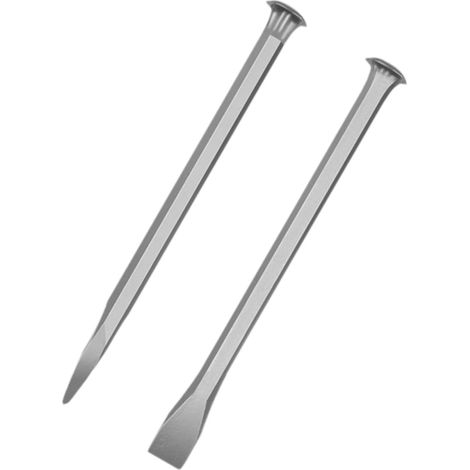 Ensemble de 2 outils de taille en pierre, ciseaux à maçonnerie de qualité supérieure pour diverses applications, 300MM (1/5)
