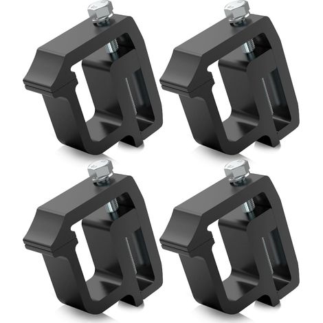 Fixation robuste pour porte-échelle de toit de camionnette arrière – Fixation robuste pour porte-échelle de toit de camping-car – Compatible Chevrolet Silverado Sierra/Dodge