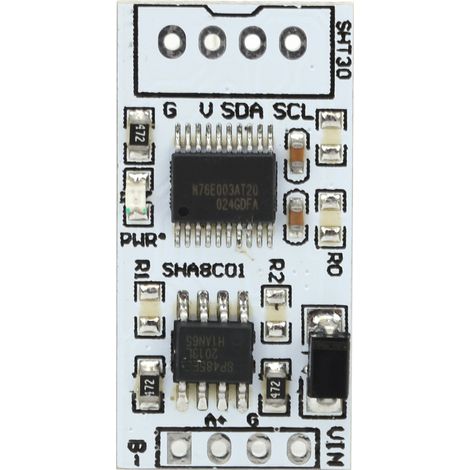 Temperatur- und Feuchtigkeitssensormodul mit RS485-Bus für thermische Systeme, Teil SHA8C01, 12 V (1/5)