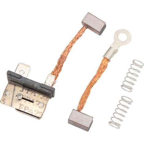 Jeu de 4 balais de charbon pour moteur de bateau, haute stabilité 64E 43892 00, pour moteurs hors-bord de 115 à 225 CV avec trim et tilt (1/5)