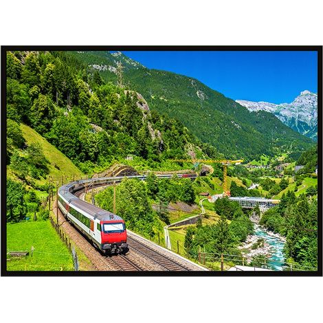 LOCANDINA INCORNICIATA 53x73 cm Treno P1016 (1/3)