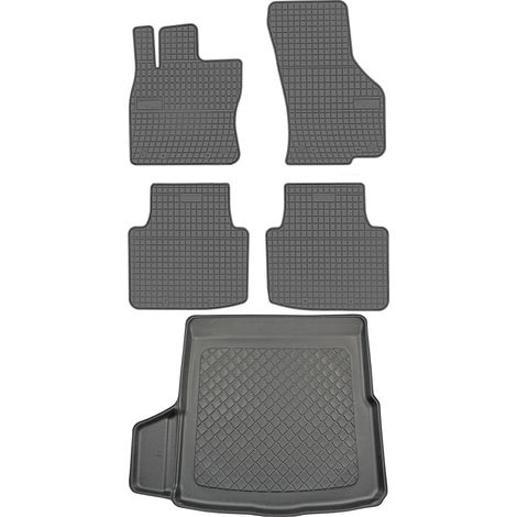 Volkswagen Arteon Limousine ab 06.2017 SET - Gummifußmatten + Kofferraummatte (1/5)