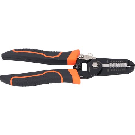 Pince à dénuder manuelle en acier CrV, outil multifonction pour fils électriques 10 12 14 16 18 20 22 AWG (1/5)