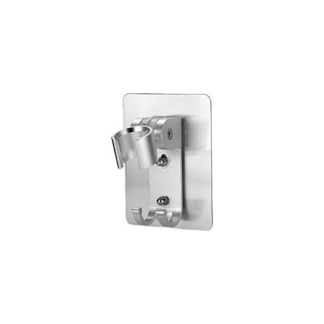 Support de pommeau de douche, auto-adhésif Support de pommeau de douche, sans découpe, aluminium,support pommeau de douche,support douchette,fixation pommeau de douche,accroche pommeau de douch (1/4)