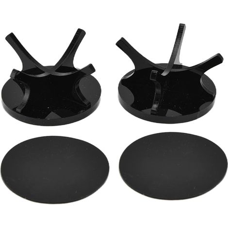2pcs Golf Ball Rack, High Stability Strong Firmutness Simple Baseball Display Stand (Pack Noir 2) (1/5)