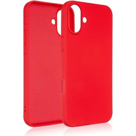 Coque en silicone rouge Beline pour iPhone 16 Plus (1/3)