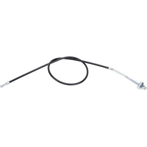 Ortviai Câble de frein avant à tambour 860 mm pour moto tout-terrain PW50 PY50 – Métal renforcé, haute stabilité