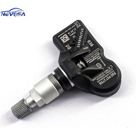 Der Reifendrucksensor 5Q0907275B eignet sich für TPMS-Anwendungen (Reifendruckkontrollsystem) in Fahrzeugen von Volkswagen, Audi, Porsche und Bentley. (1/4)