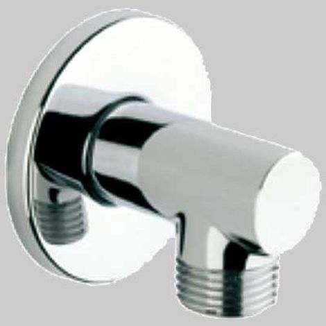 CURVA TONDA DA ARREDAMENTO CON ROSONE - 1/2x1/2