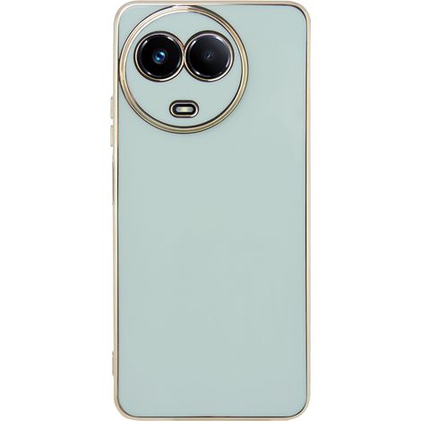 Realme 11 5G Glamour CamShield Hülle, Mint (1/5)