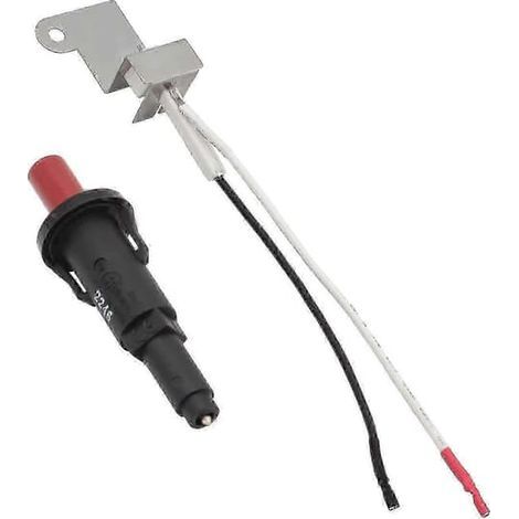 Kit d'allumage de remplacement pour barbecue à gaz Weber Q3000/Q300, bouton-poussoir référence 424001 4260 (1/5)