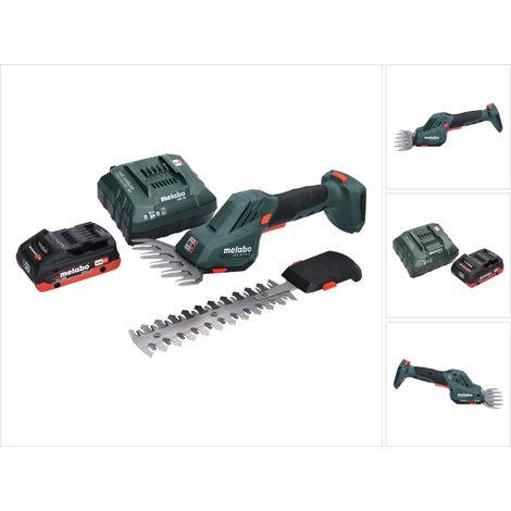Metabo SGS 18 LTX Q Batería para tijeras para césped y arbustos 18 V + 1 batería 4,0 Ah + cargador (1/5)