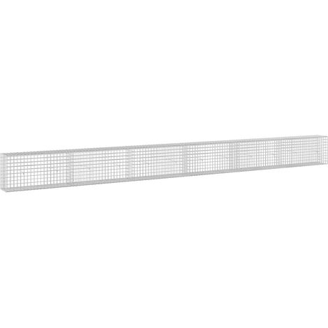 Gabion avec fil de 5 mm et maille de 5x5 cm 600x30x50 cm vidaXL (1/5)