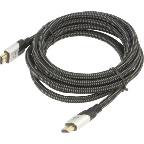 Cable HDCP 2.2HDMI 2.1 male des deux cotes 3m noir
