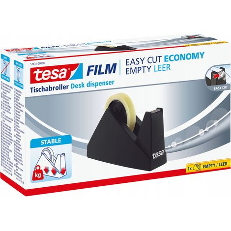 Dispensador cinta hasta 25mm y 66mt escr/ofi economy tesatap