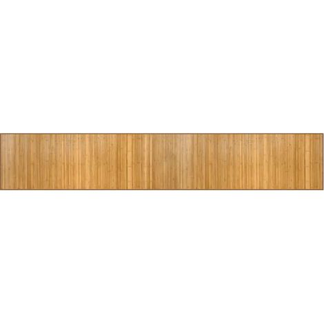 Tapis rectangulaire naturel 70x400 cm bambou (1/5)