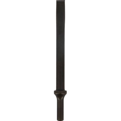 BURIN PLAT L170MM LARGEUR 13MM EMMANCHEMENT ROND 10,2MM CEDREY