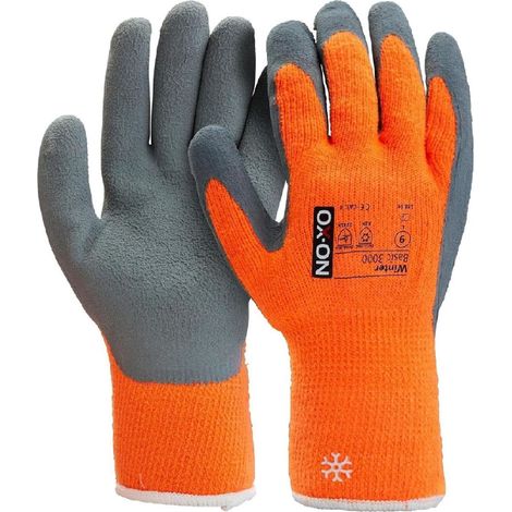 OX-ON-Multi Grab Winterhandschuhe Arbeitshandschuhe Thermo gefüttert, Gr. 8-11 (Größe 11/XXL), 1 Paar