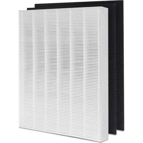 Filtre de Rechange HEPA et Charbon Compatible Purificateur d'Air Coway AP-1512HH Pièce 3304899 (1/4)