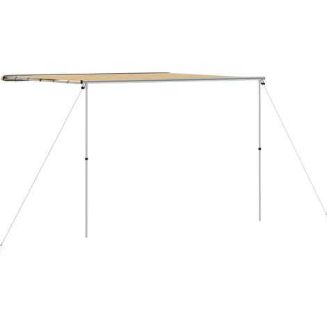vidaXL Camper & Caravan Awning 3x3x2,15 m Beige