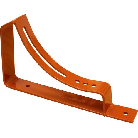 DAPRONA Laufroststütze universal für Dachtritt und Laufrost, für Blechdach geeignet, Dachtritte für Schornsteinfeger - Ziegelrot, 28cm