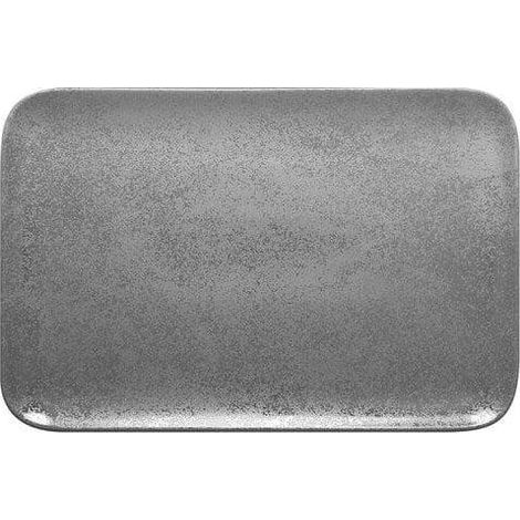 Papstar Vieille Tradition rechteckiger Teller grau 33 x 20 cm
