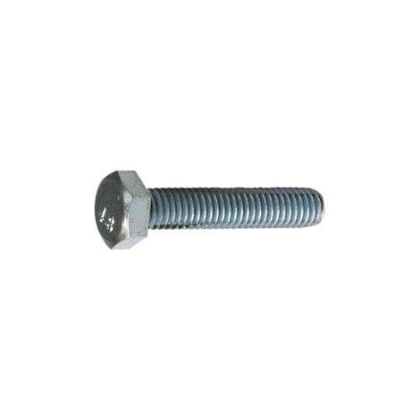 TORNILLO HEXAGONAL 12X60 6.8 DIN 933 PRESION ZINC SIN TUERCA