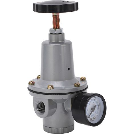 Réducteur de pression pneumatique avec manomètre, kit régulateur d'air comprimé pour système de source d'air, lot de 10, raccord G3/8 (1/5)