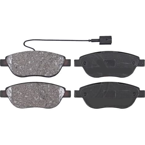 KIT PASTIGLIE FRENO ANTERIORI compatibile con FIAT GRANDE PUNTO (199) / PASTIGLIE FRENANTI AUTO OEM FDB1467 , / SOSTITUZIONE DIRETTA / BASSA POLVERE / SILENZIOSO