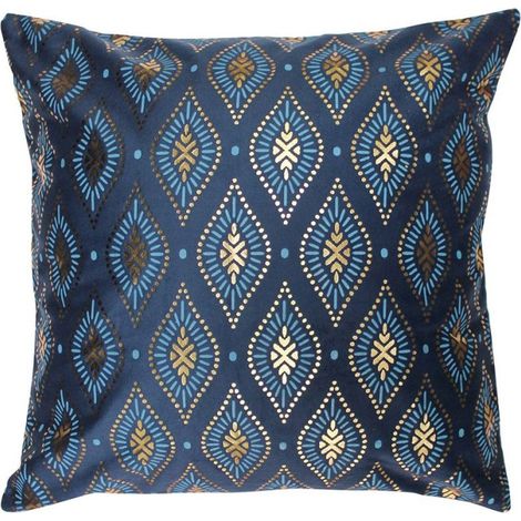 Housse de coussin 40x40 cm velours Sofia (1/4)