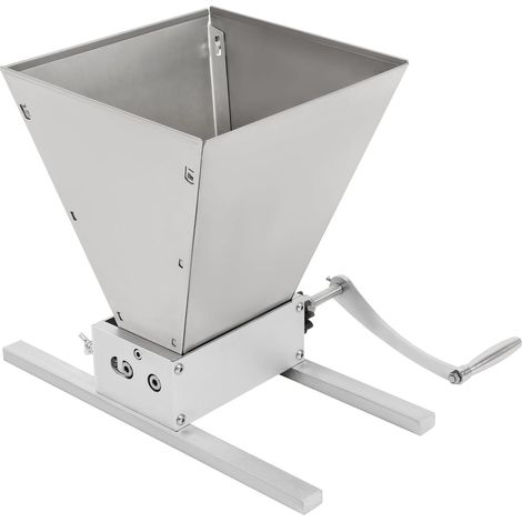 Molino de malta manual de 4 litros para uso doméstico. Molino para maíz, malta, cebada, trigo y café