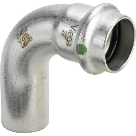 Viega Raccord coudé 90° acier inoxydable 28 mm