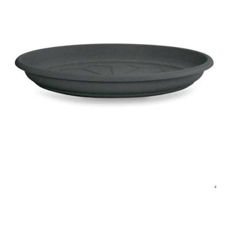 PLATO BASE MACETA NAXO ANTRACITA 24CM