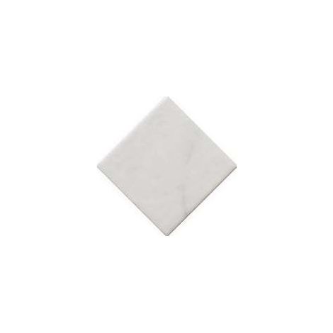 Aelle - Cabochon sol / mur effet marbre blanc 4,6x4,6 cm TACO OCTAGON MARMOL BLANCO (1/3)
