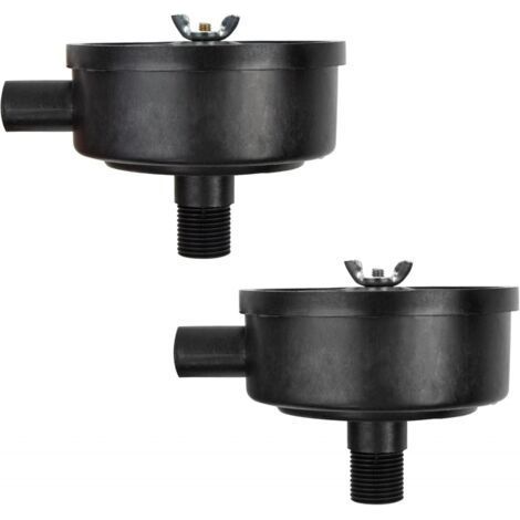 Silencer filter for air compressor 1/2' – 20mm male – Durable plastic – Reduces noise and extends life (1/5)