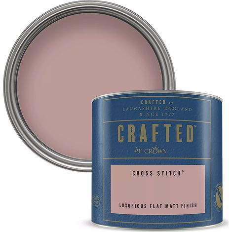 Crown Crafted Luxurious Flat Matt Emulsion 125ml (1/3)